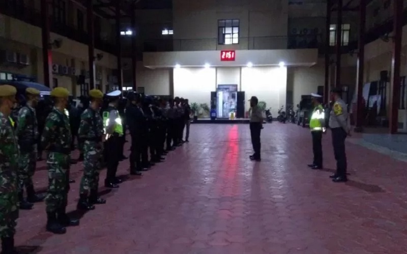  Polda Metro Jaga Kawasan Monas Antisipasi Balap Liar