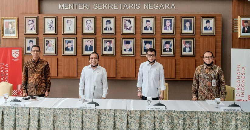 Rangkaian Kegiatan Bulan Kemerdekaan Sambut HUT ke-75 RI Diluncurkan