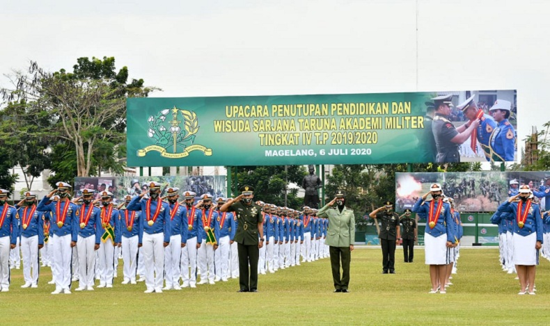 KSAD Tutup Pendidikan Taruna dan Taruni Akmil Tingkat IV di Magelang