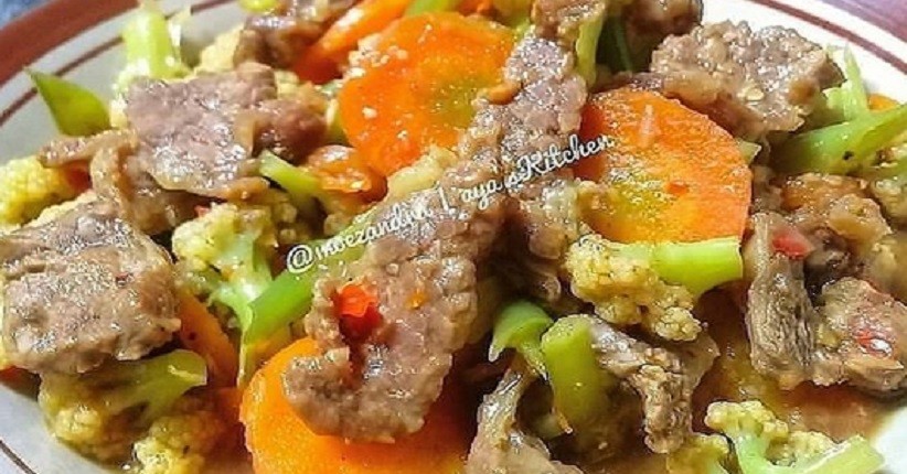 Ide Menu Sehat di Era New Normal, Enaknya Bikin Tumis Daging Wortel