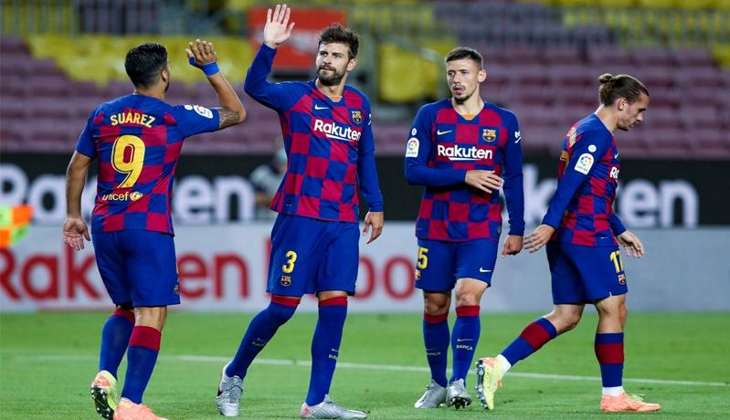 Gol Tunggal Suarez Dekatkan Barcelona dengan Real Madrid