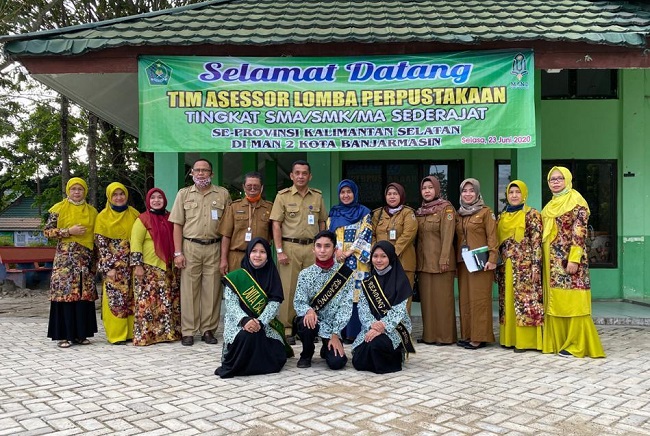 MAN 2 Banjarmasin Wakili Kalsel di Lomba Perpustakaan Nasional