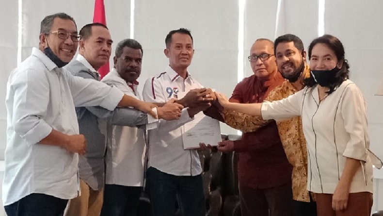 Partai Perindo Dukung Ali Ibrahim-Yohanis Manibuy di Pilkada Teluk Bintuni 2020