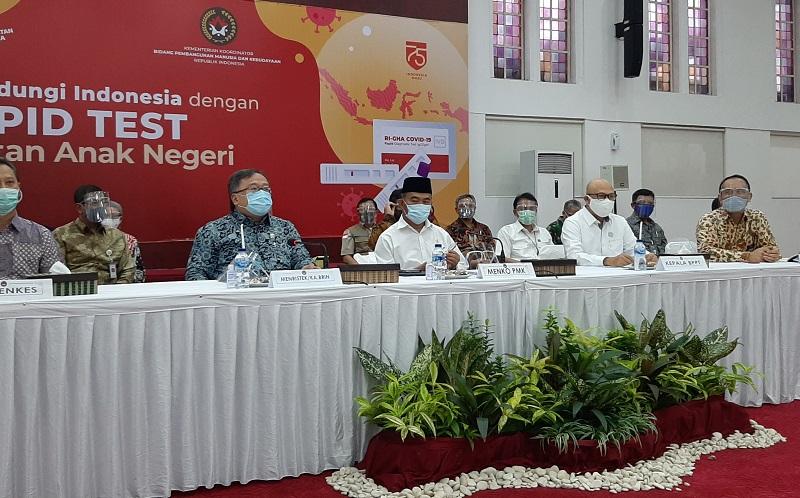 Pemerintah Luncurkan Rapid Test Kit Buatan Dalam Negeri