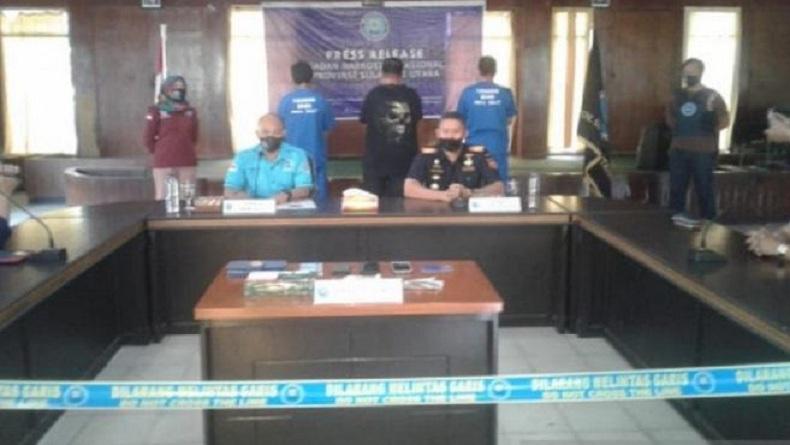 BNNP Sulut dan Bea Cukai Tangkap 3 Pelaku Penyalahgunaan Narkoba