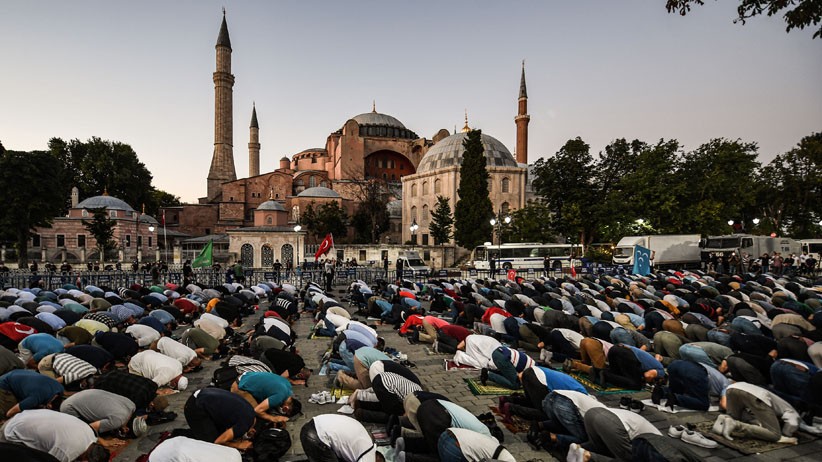 Hagia Sophia Jadi Masjid Lagi, Rusia: Itu Urusan Dalam Negeri Turki, Kami Tak Ikut Campur