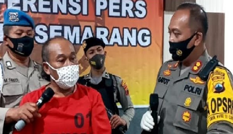 Diajak Transaksi, Bandar Narkoba di Semarang Tak Sadar Mau Ditangkap