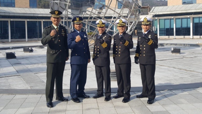 5 Perwira Siswa TNI Diutus Belajar ke Korea Selatan 