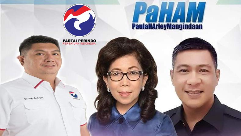 DPW Partai Perindo Sulut Rekomendasikan Paslon Pilkada Manado JPAR-Ai ke DPP