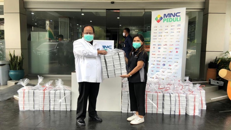 MNC Peduli Kirimkan Makan Siang kepada Rumah Sakit Azra Bogor