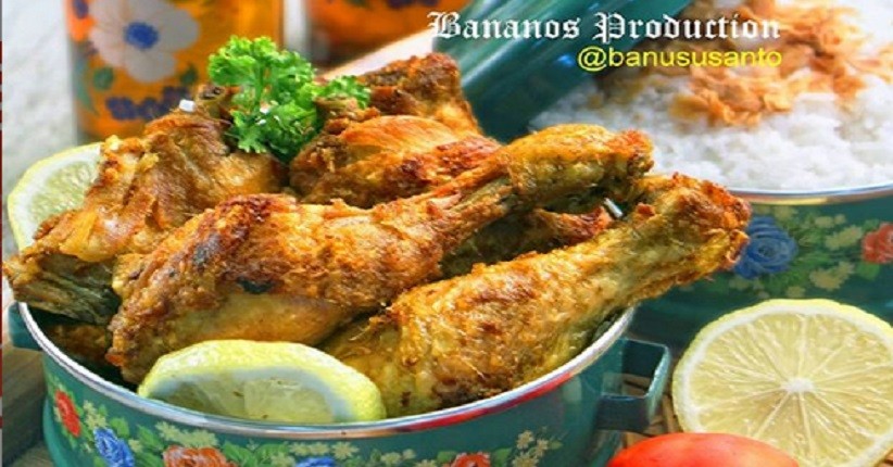 Resep Ayam Goreng Bumbu Ungkep, Lebih Enak Pakai Air Kelapa dan Rempah