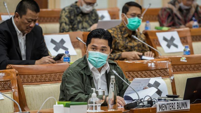 Kinerja Menurun, Erick Thohir Minta Sri Mulyani Kecilkan Dividen BUMN