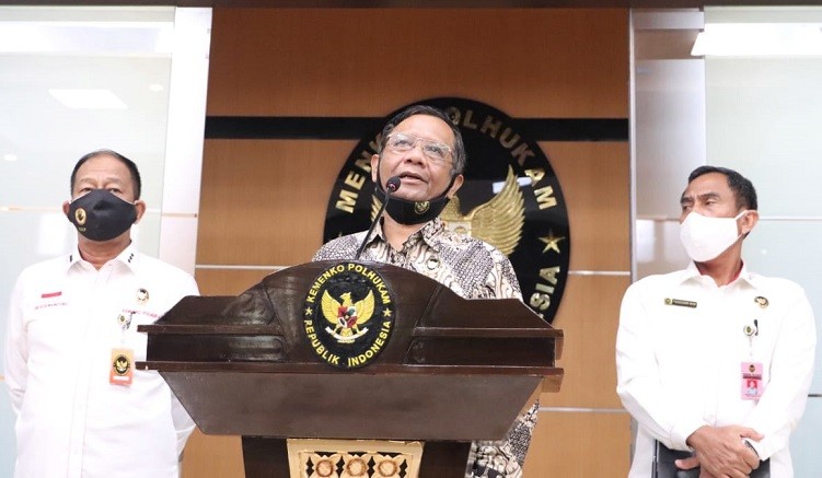 Mahfud MD soal Tim Pemburu Koruptor: Hari Ini Pak Firli Bahuri Mendukung