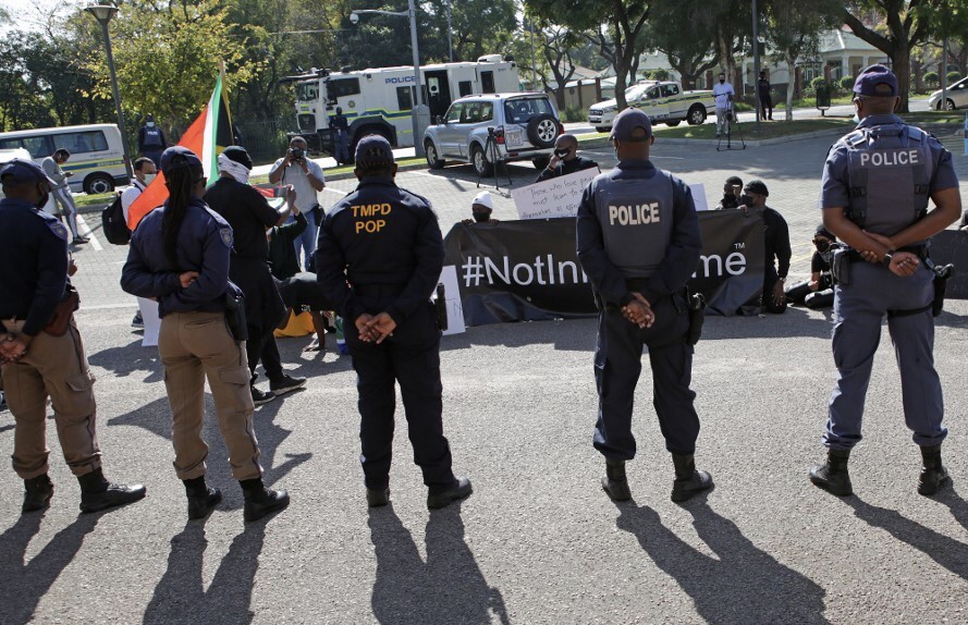 7.000 Lebih Polisi Afrika Selatan Positif Covid-19