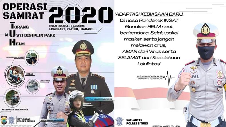 Satlantas Bitung Gelar Operasi Patuh 2020, Warga Tak Pakai Masker Akan Ditindak