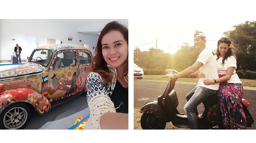 Catherine Wilson Tersandung Narkoba, Ini Postingannya dengan Mobil dan Motor Lawas