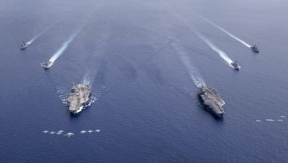 Lagi, Angkatan Laut AS Kirim 2 Kapal Induk ke Laut China Selatan