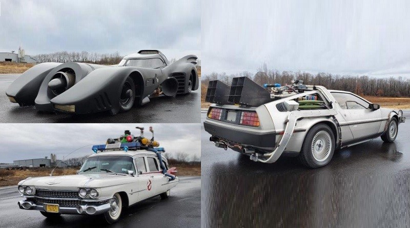Disita, Mobil Batman, Ghostbuster dan DeLorean Akan Dilelang