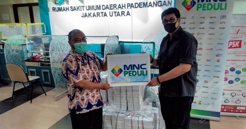 MNC Peduli dan Produser Pangan Asia Salurkan Bantuan Makanan ke Tenaga Medis
