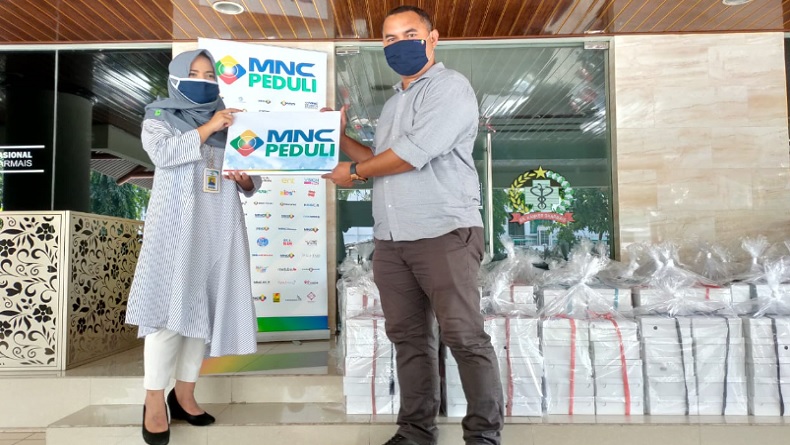 MNC Peduli Kirimkan Makan Siang kepada RS Kanker Dharmais