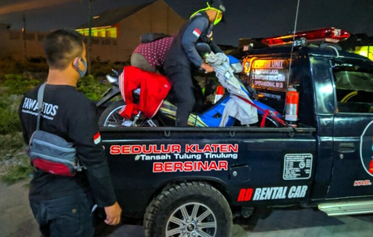 Viral, Motor Misterius Terparkir selama Seminggu di Depan Masjid Pasar Legi Solo