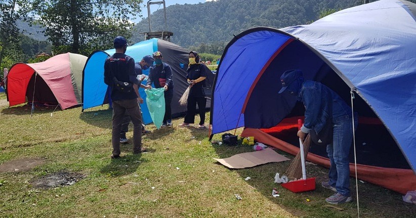 Pelaku Wisata di Destinasi Ranca Upas dan Ciwalini Dapat Bantuan Lauk Cepat Saji