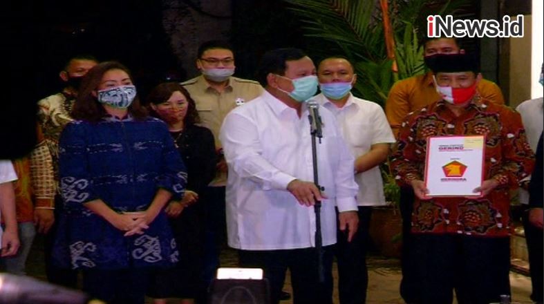 Prabowo Subianto Akan Dikukuhkan Jadi Ketum Partai Gerindra pada KLB Hari Ini
