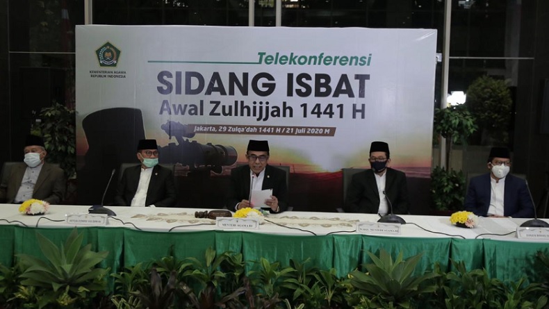 Pemerintah Tetapkan Idul Adha 1441 Hijriah Jatuh pada Jumat 31 Juli 2020
