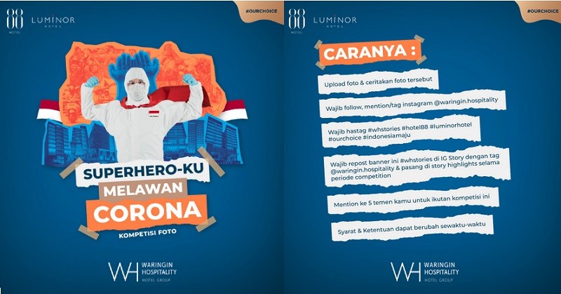 Superheroku Melawan Corona Instagram Photo Stories