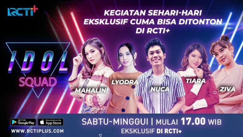 Intip Kegiatan Tiara, Lyodra, Nuca dan Mahalini di Idol Squad RCTI+