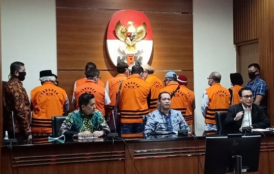11 Mantan Anggota DPRD Sumut Tersangka Kasus Suap Ditahan KPK
