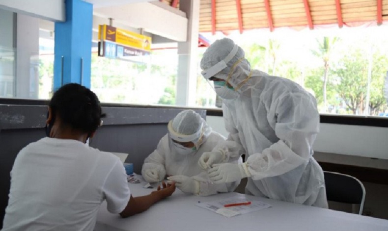 Peminat Rapid Test di Bandara Ngurah Rai Meningkat Jelang Libur Panjang