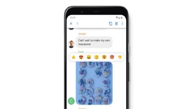 Google Tambah Reaksi Emoji ke Messages di Android