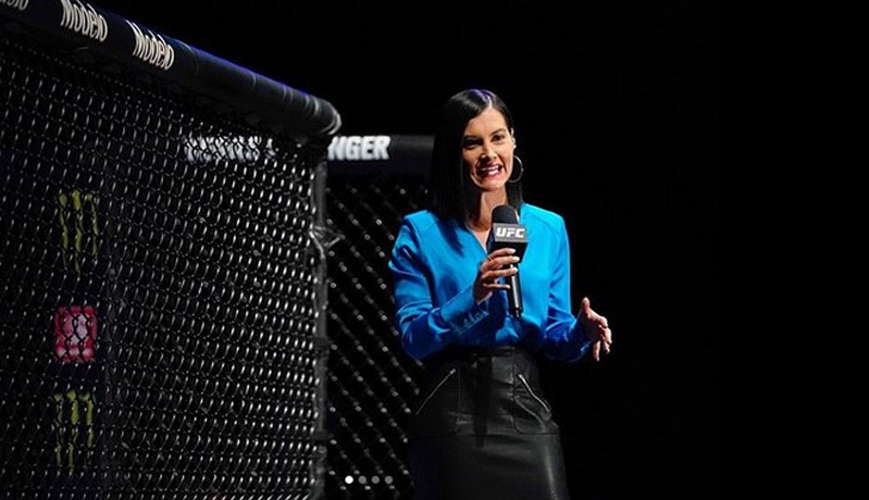 Kenalan dengan Megan Olivi, Reporter Cantik di Arena UFC