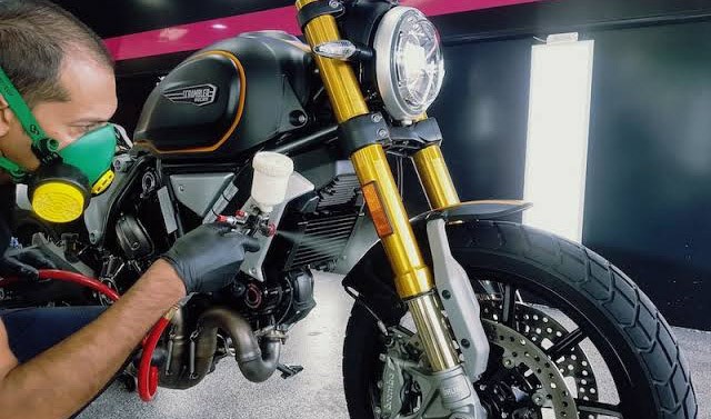 Tak Hanya Mobil, Motor dan Sepeda juga Bisa Dicoating