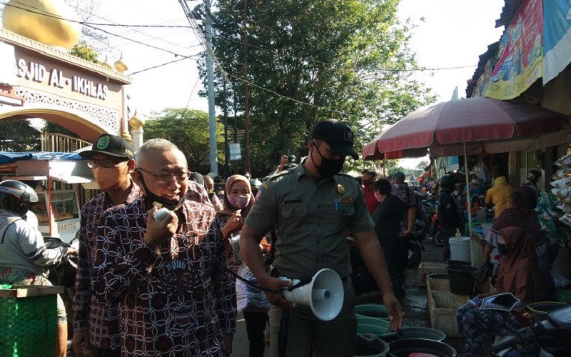 Kendalikan Covid-19, Bantul Batasi Jam Operasional Pasar Tradisional  