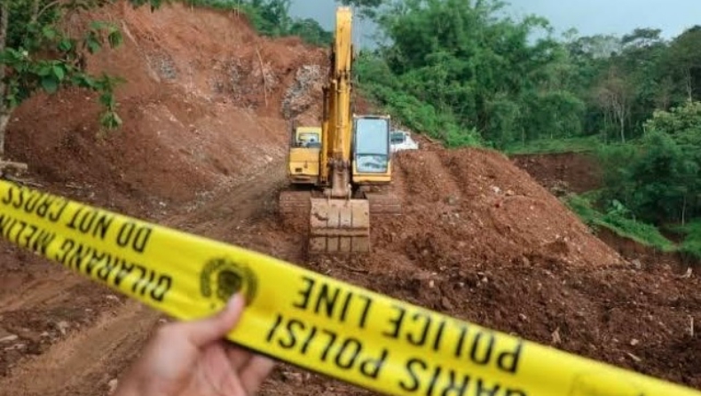 Cari Emas Pakai Ekskavator, 2 Penambang Ilegal di Sumbar Ditangkap Polisi