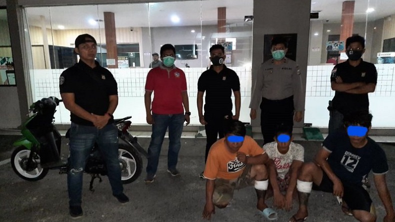 Komplotan Pencuri Motor dan Alat Elektronik Ditangkap di Manado