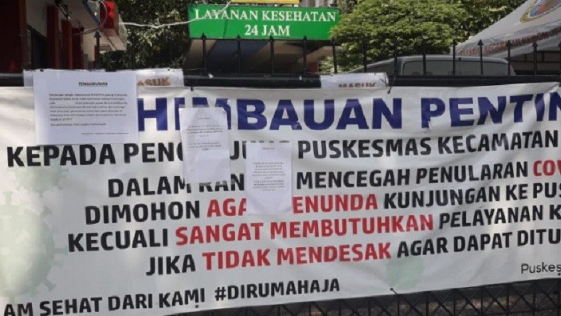 5 Staf Positif Covid-19, Tenaga Medis dan Pekerja Puskesmas Kebon Jeruk Tes Usap Massal