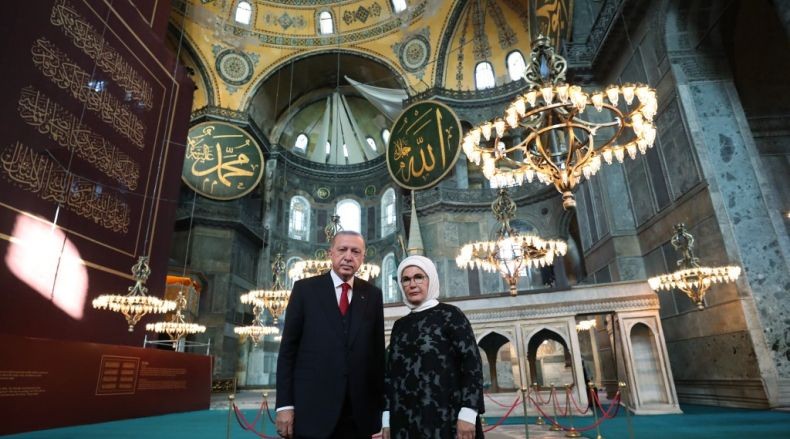 Dihadiri Erdogan, Salat Jumat Perdana Digelar di Masjid Hagia Sophia Hari Ini
