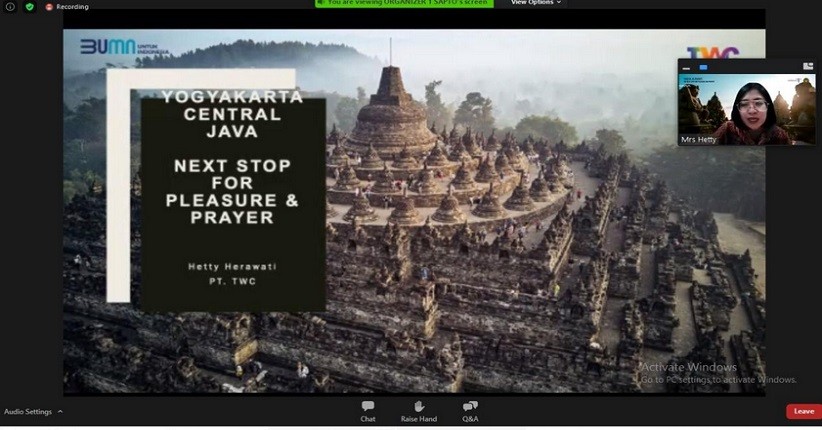 Promosi Wisata Indonesia di Thailand dan Indochina, Yogyakarta Masih Favorit