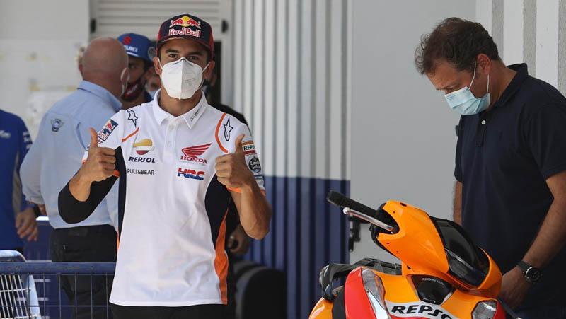Dinyatakan Sehat, Marc Marquez Diizinkan Balapan di GP Andalusia