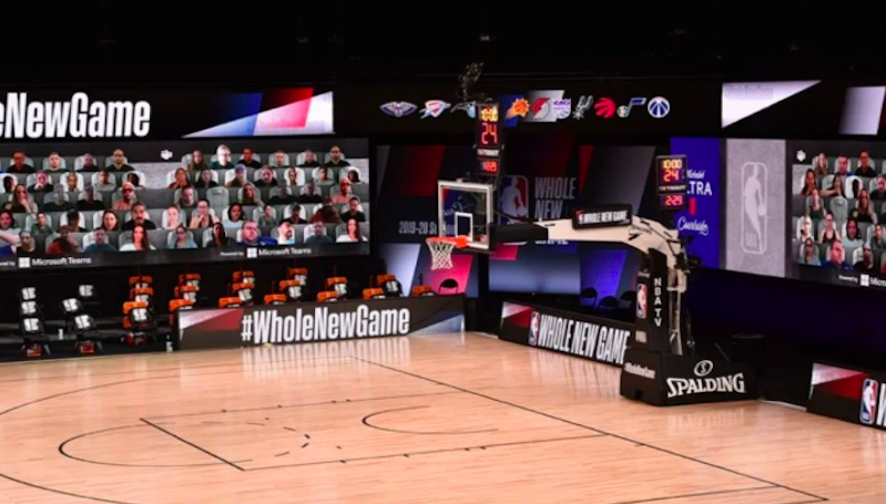 Penggemar NBA Bisa Saksikan Games Virtual Menggunakan Microsoft Teams