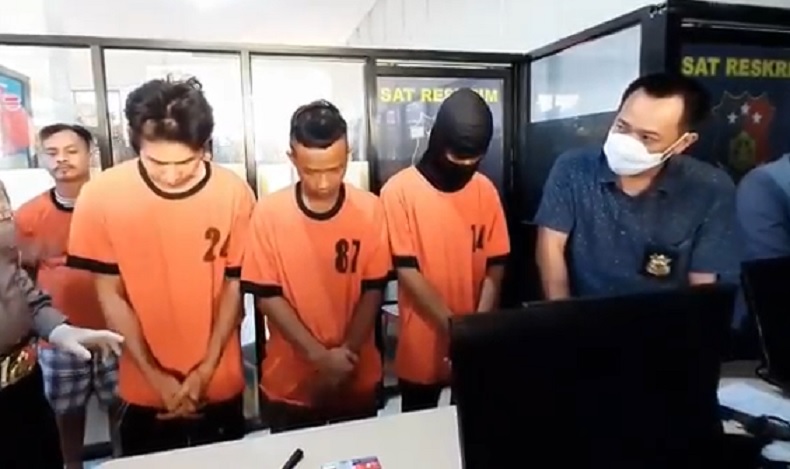 Komplotan Pencuri di Singkawang Ditangkap, Satu Pelaku Anak di Bawah Umur