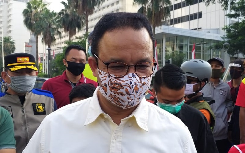 Anies Sebut 2 Pejabat DKI Jakarta Positif Covid-19