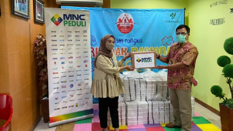 MNC Peduli dan Produser Pangan Asia Salurkan Makan Siang kepada RS Anak dan Bunda Harapan Kita
