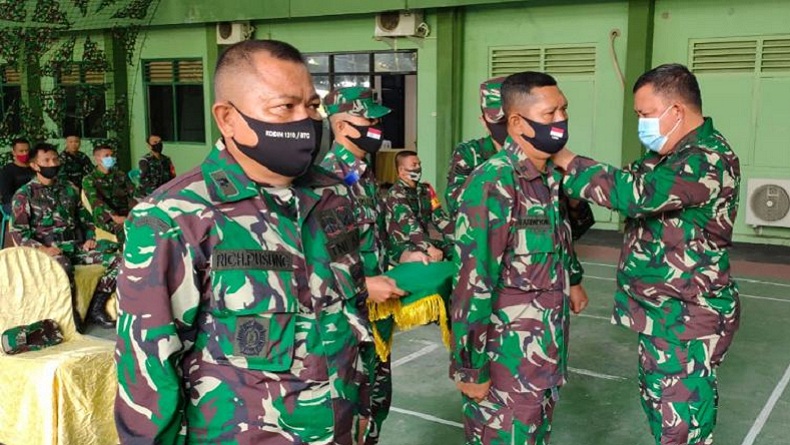 Kodim 1309 Manado Latihan Posko-1 Bantu Atasi Pandemi Covid-19
