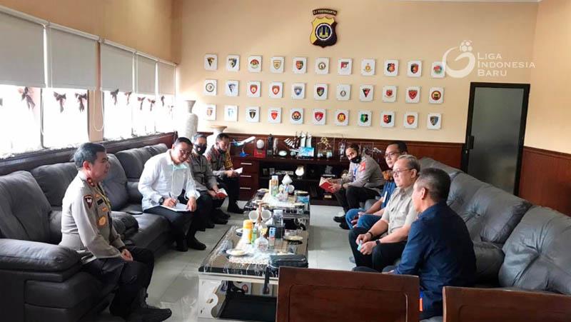 Persiapan Lanjutan Liga 1 2020, PT LIB Temui Kapolda DIY