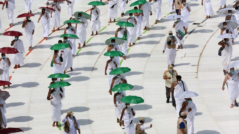 Pertama Kalinya Polisi Wanita Arab Saudi Bertugas dalam Pelaksanaan Ibadah Haji