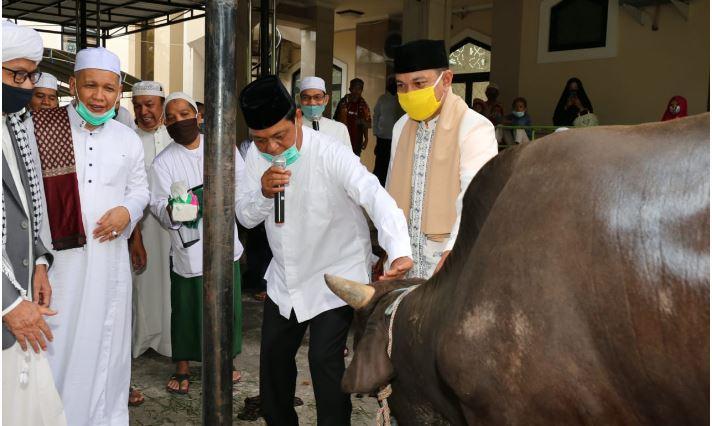 Salat Id di Banjarmasin, Gubernur Kalsel Ajak Warga Berdoa Pandemi Segera Berakhir